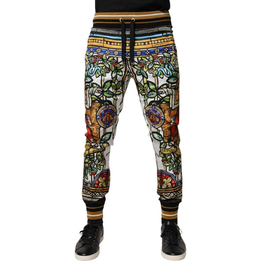 Dolce & Gabbana Multicolor NAPOLEON Jogger Sweatpants Pants PAN76039-44
