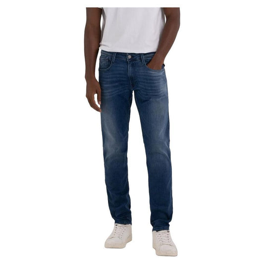 Replay Blue Cotton Jeans & Pant RE-1067-W32