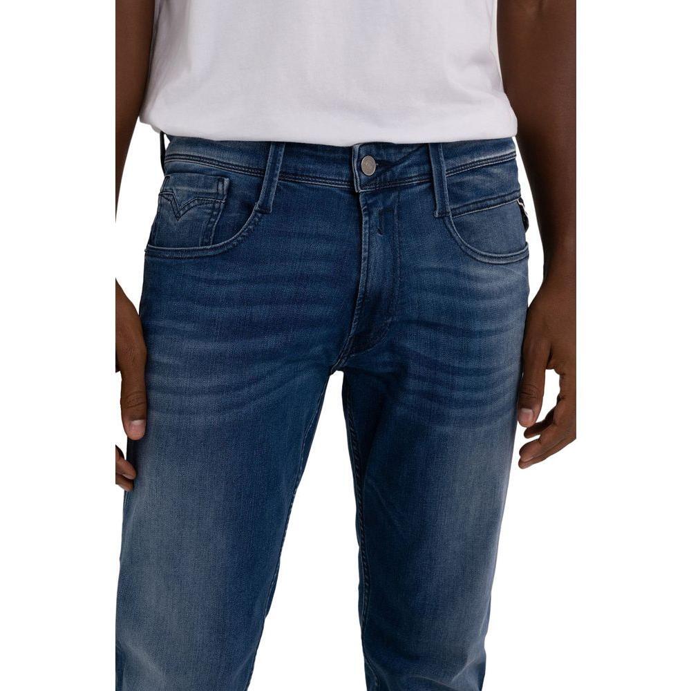 Replay Blue Cotton Jeans & Pant RE-1067-W32
