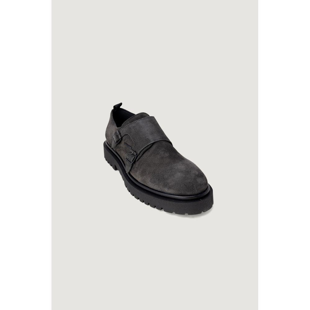 Antony Morato Black Leather Casual ANMO-1085-EU42/US9