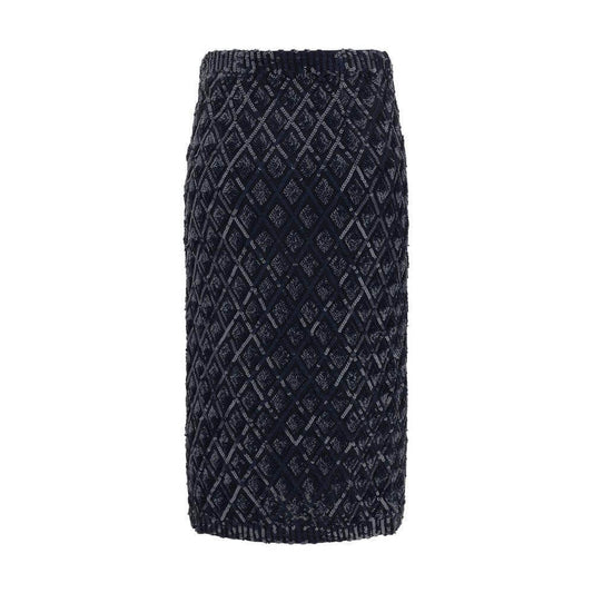 P.A.R.O.S.H. Sequined midi Skirt