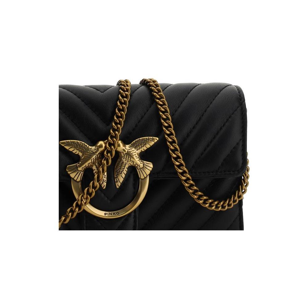 PINKO Love One Shoulder Wallet PI100062A0GKZ99QBB
