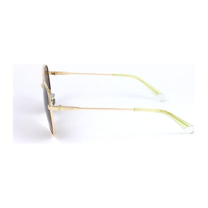 Polaroid Gold Metal Sunglasses