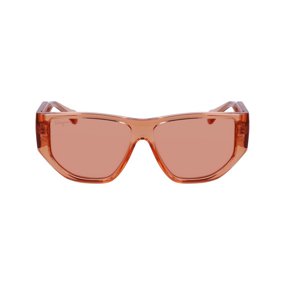 Ferragamo Orange Injected Sunglasses