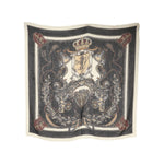 Dolce & Gabbana Multicolor Printed Cashmere Foulard Scarf MS7158