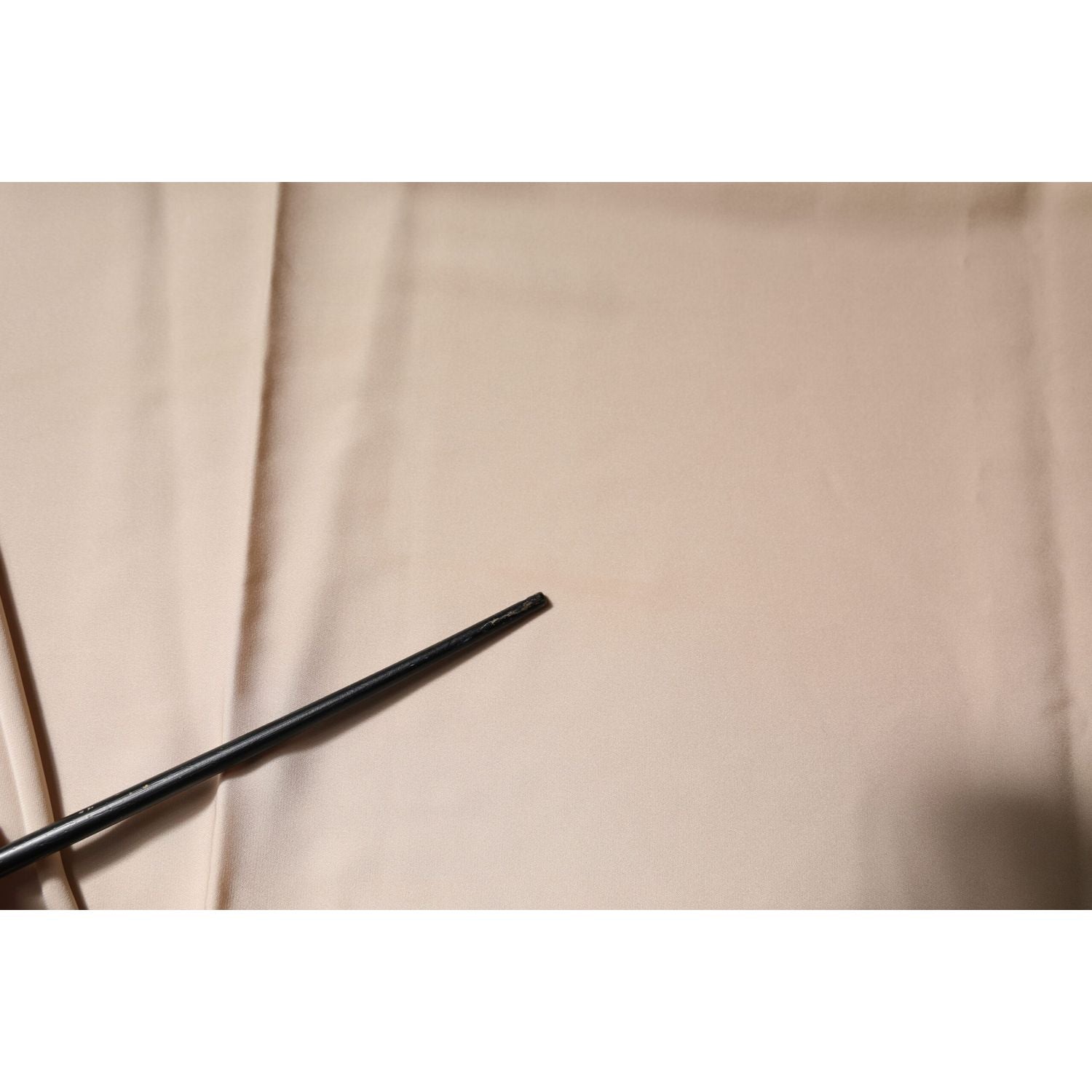 Dolce & Gabbana Beige Floral Lace Trim Silk Neck Wrap Scarf