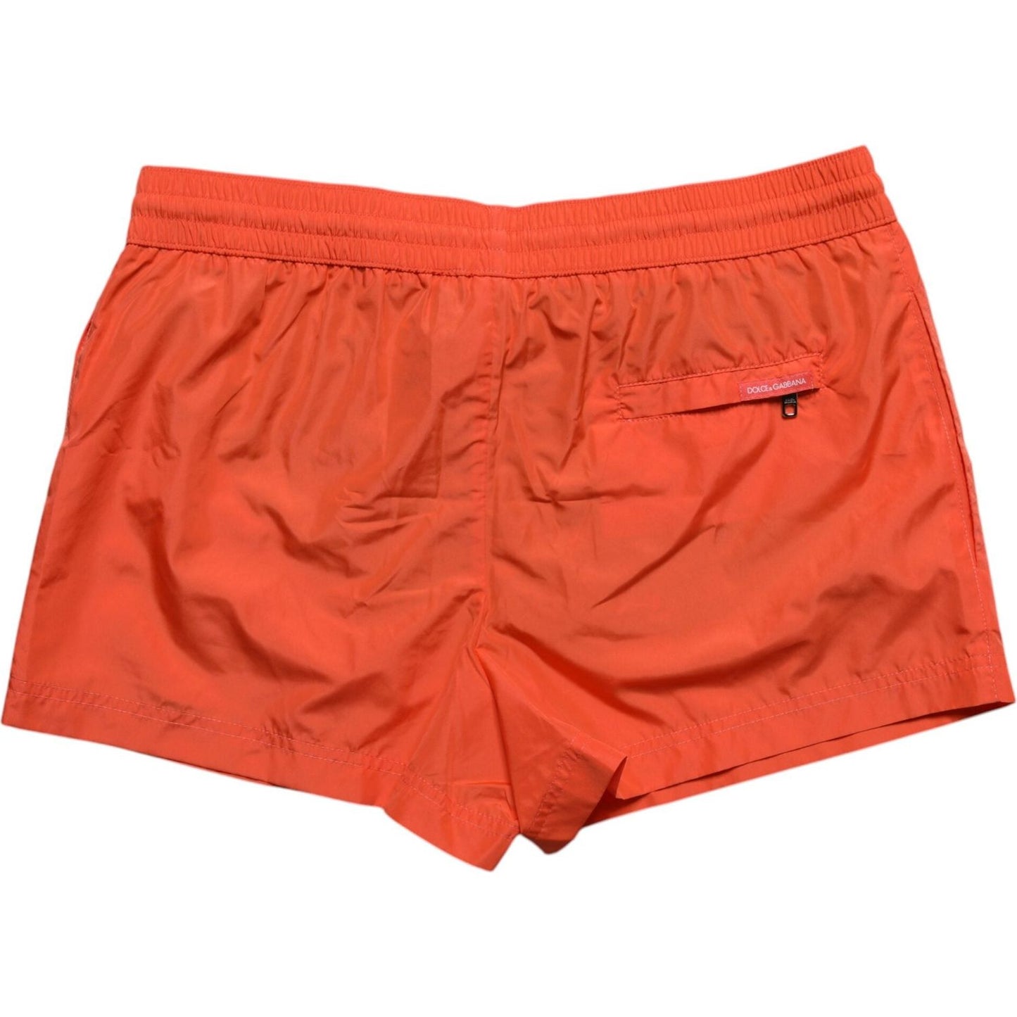Dolce & Gabbana Orange Polyester Beachwear Shorts 2Pc Swimwear BIK1897-6