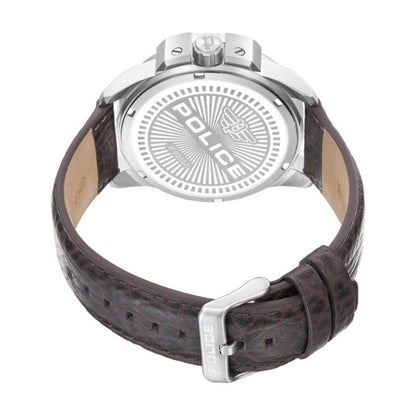 Police Brown Leather Watch