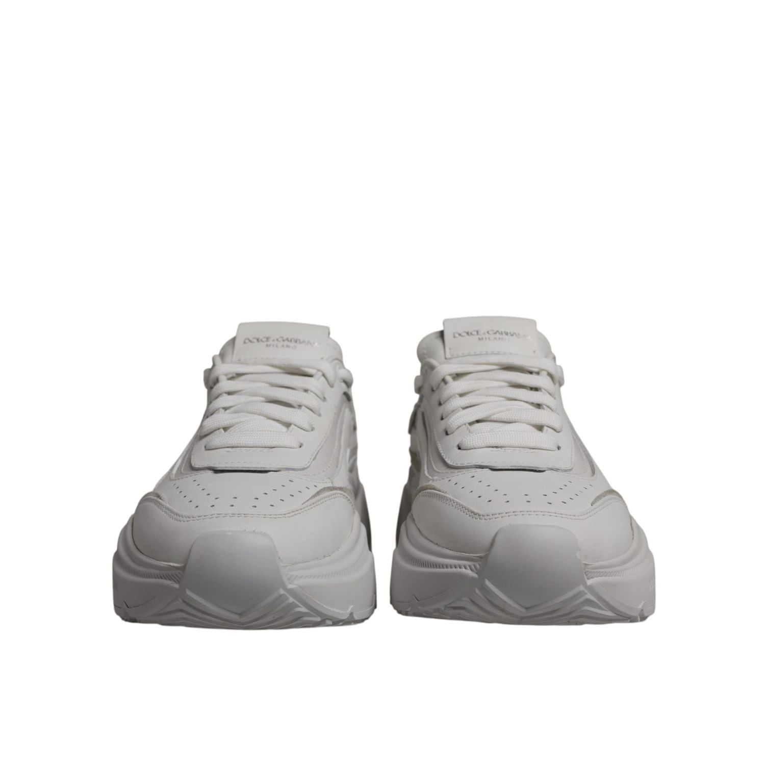 Dolce & Gabbana White Daymaster Low Top Sneakers Shoes
