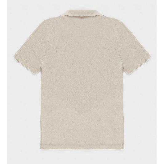 Refrigiwear White Cotton Polo Shirt RE-15008-L