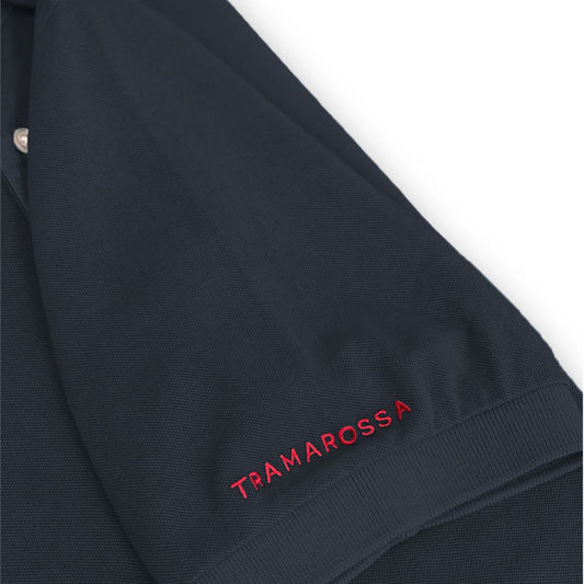 Tramarossa Blue Cotton Polo Shirt TR-15012-M