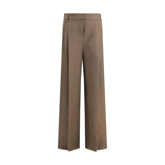 Brunello Cucinelli Wide leg Pants BR-MH126P8669C2925-IT40 | M