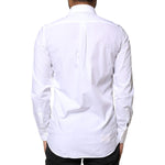 Dolce & Gabbana White Cotton MARTINI Formal Men Dress Shirt TSH86483-37
