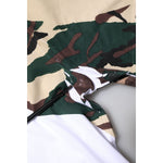 Dolce & Gabbana White Camouflage Stars Crew Neck T-shirt TSH86638-44