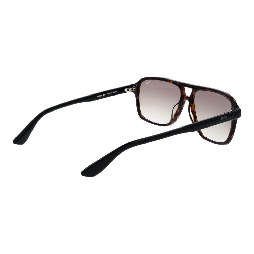 BMW Brown Acetate Sunglasses