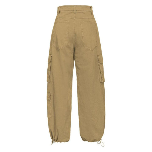 PINKO Beige Cotton Jeans & Pant