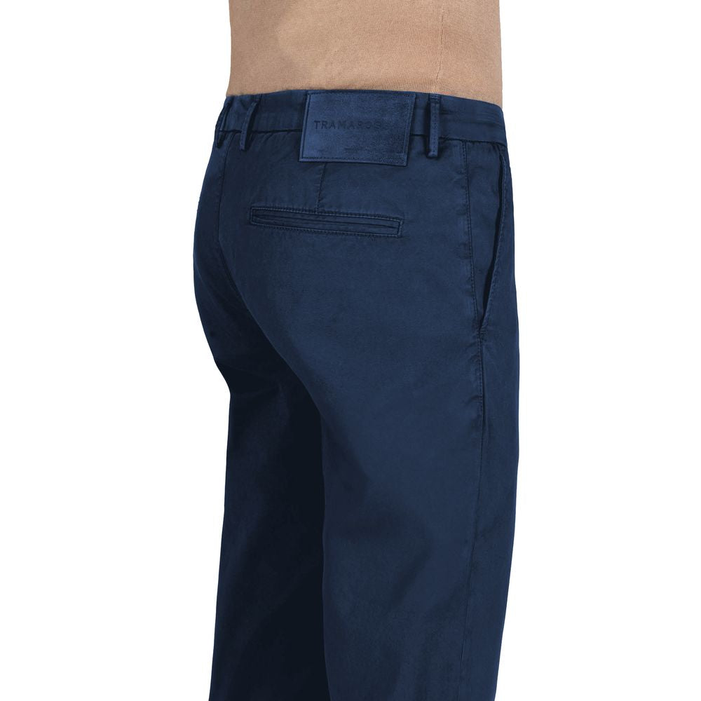 Tramarossa Blue Cotton Jeans & Pant TR-15024-W32