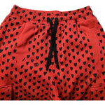 Dolce & Gabbana Red Hearts Cargo Jogger Men Sweatpants Pants PAN75998-44