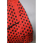 Dolce & Gabbana Red Hearts Cargo Jogger Men Sweatpants Pants PAN75998-44