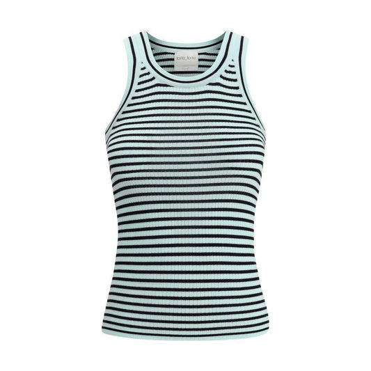 Forte_Forte Striped Tank Top FO-13657MYKNIT6062-III/L