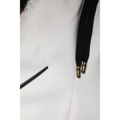 Dolce & Gabbana White Camouflage Patchwork Sweatpants Pants