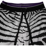 Dolce & Gabbana Black White Zebra Men Jogger Sweatpants Pants PAN76060-52