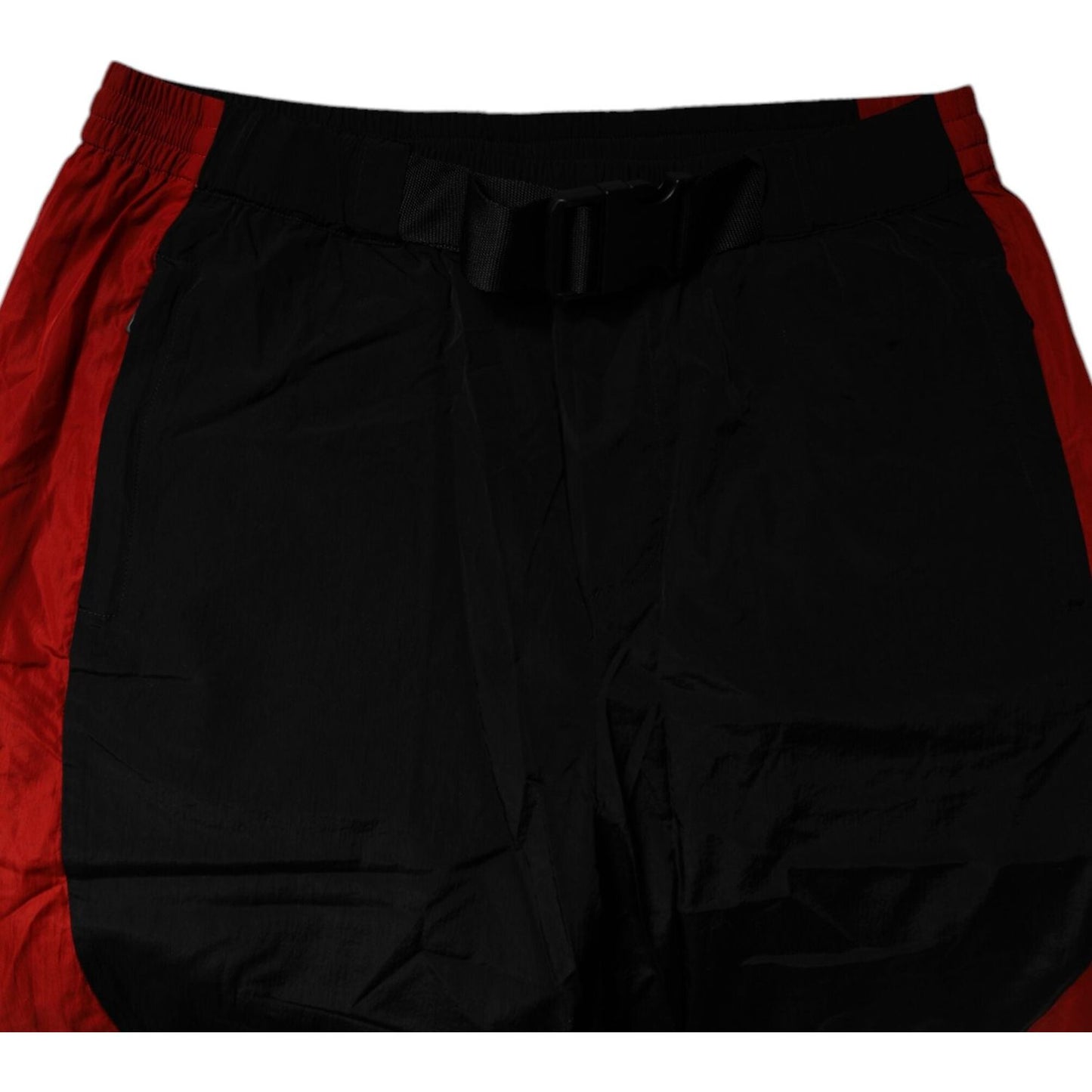 Dolce & Gabbana Black Red Leopard Jogger Sweatpants Pants PAN76108-48