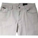 Dolce & Gabbana White Cotton Stretch Skinny Slim Denim Jeans PAN76118-48