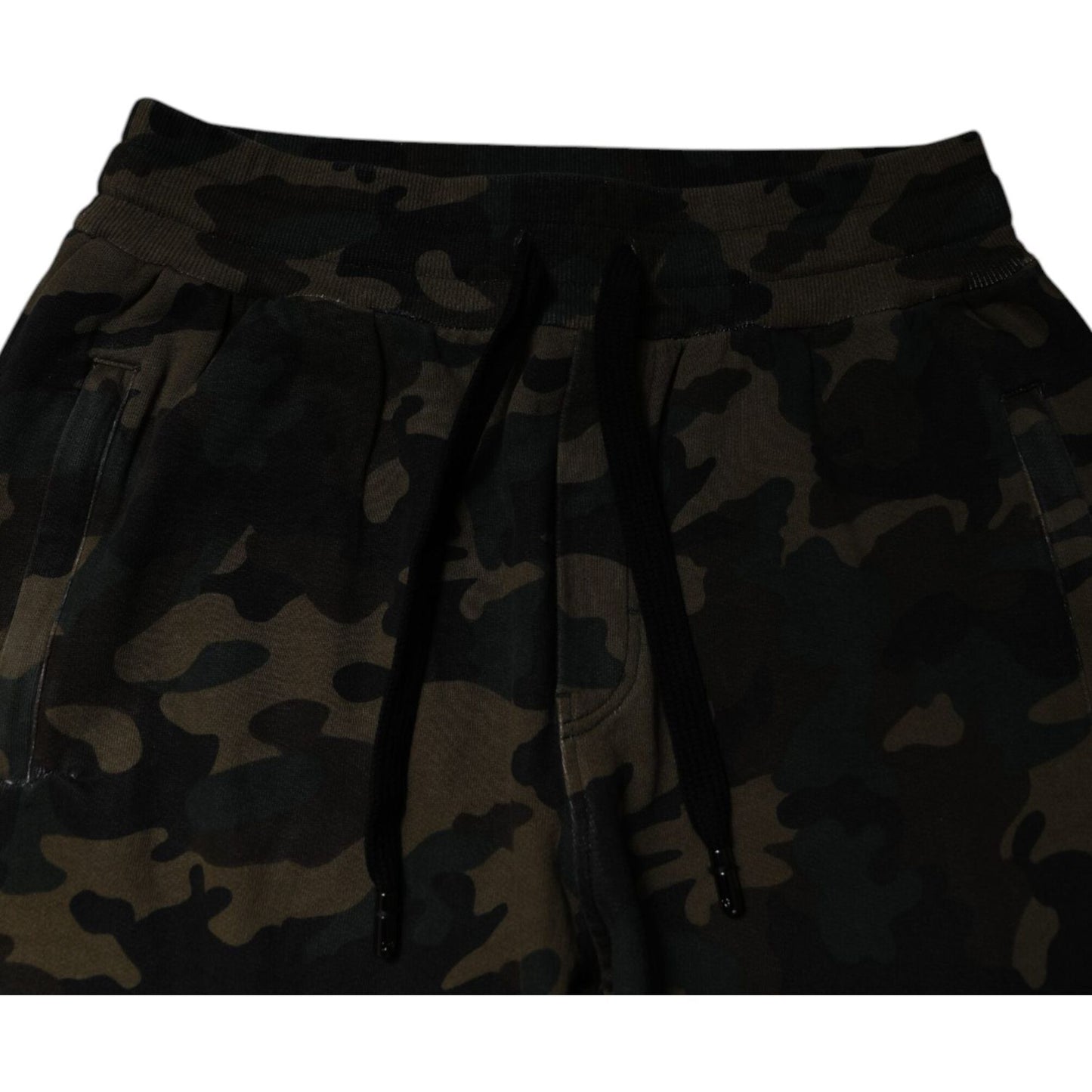 Dolce & Gabbana Multicolor Camouflage Jogger Sweatpants Pants PAN76123-50