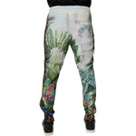 Dolce & Gabbana Multicolor Tropical Jogger Sweatpants Pants PAN76168-46