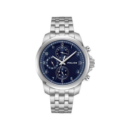 Police Gray Stainless Steel Watch