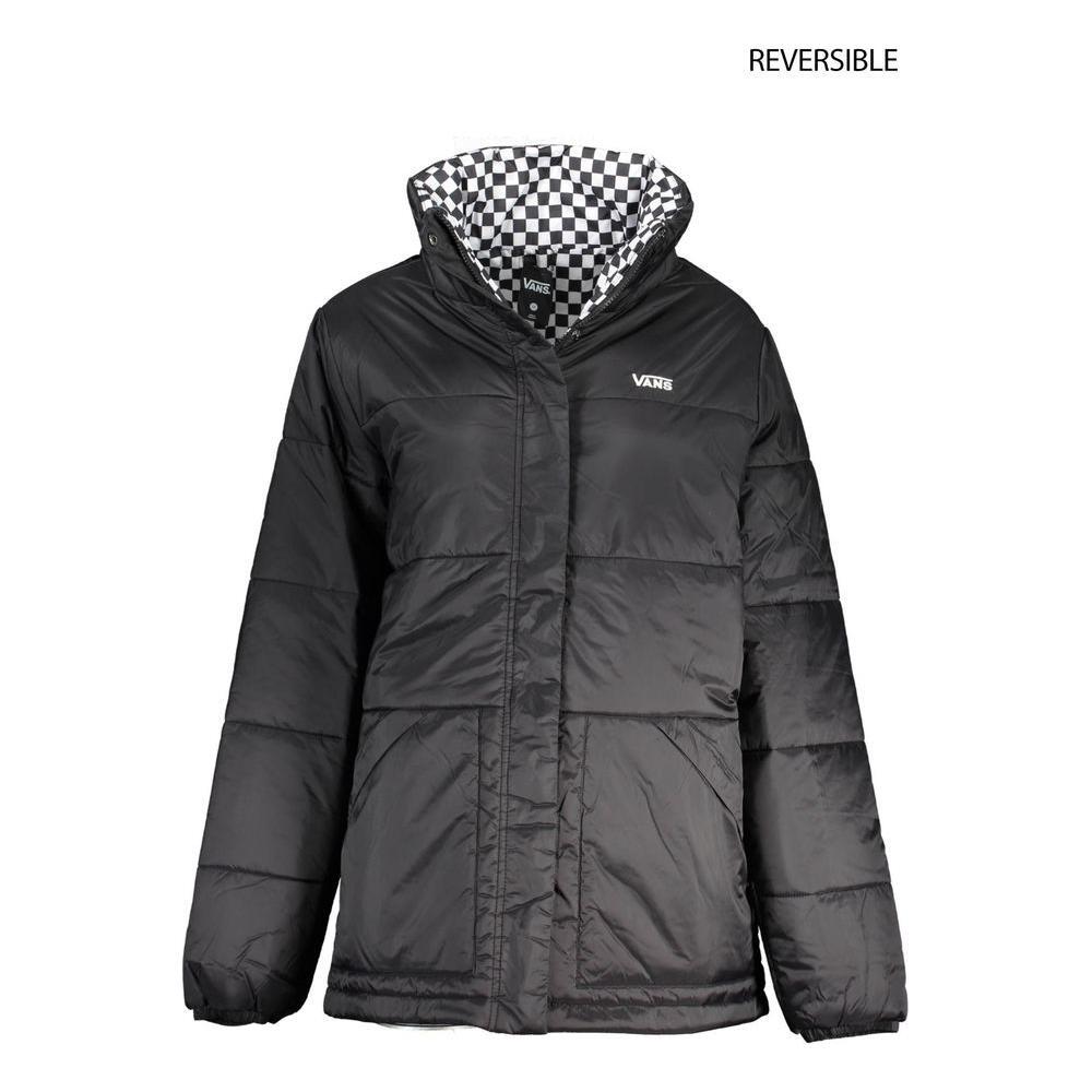 Vans Black Nylon Women Jacket VA-19344-XS-FBB-337