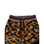 Dolce & Gabbana Multicolor Logo Monogram Jogger Sweatpants Pants PAN75045-44