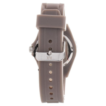 Haurex Brown Rubber Sport Watch