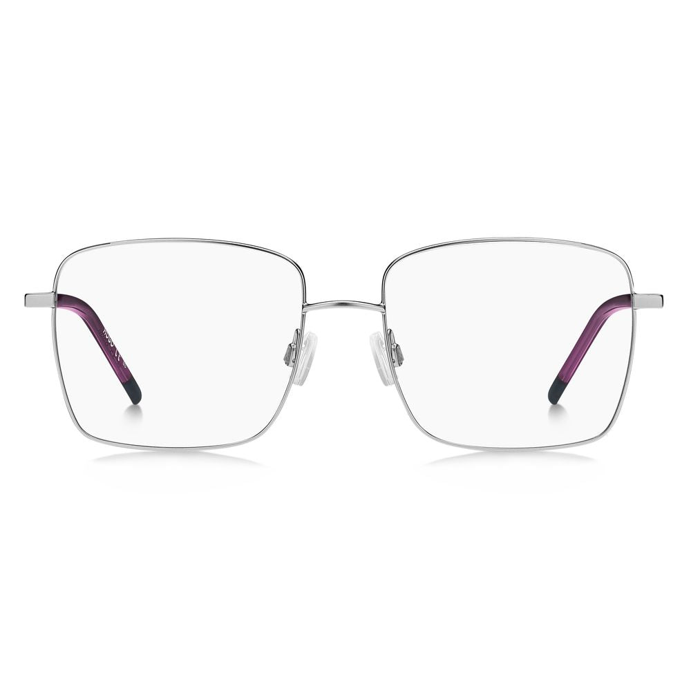 Hugo Boss Silver Metal Frames, women's glasses HG-1217-B6B in matte silver, size 54/17/140mm.