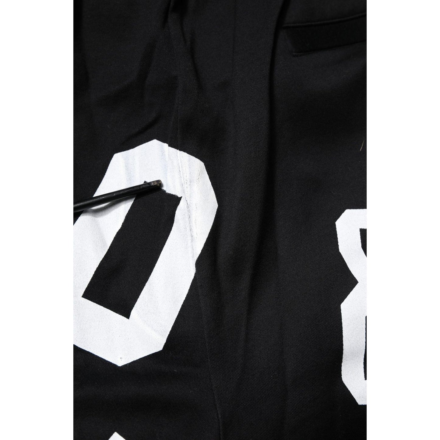 Dolce & Gabbana Black Logo Cotton Bermuda Sweatshorts Shorts PAN76173-54