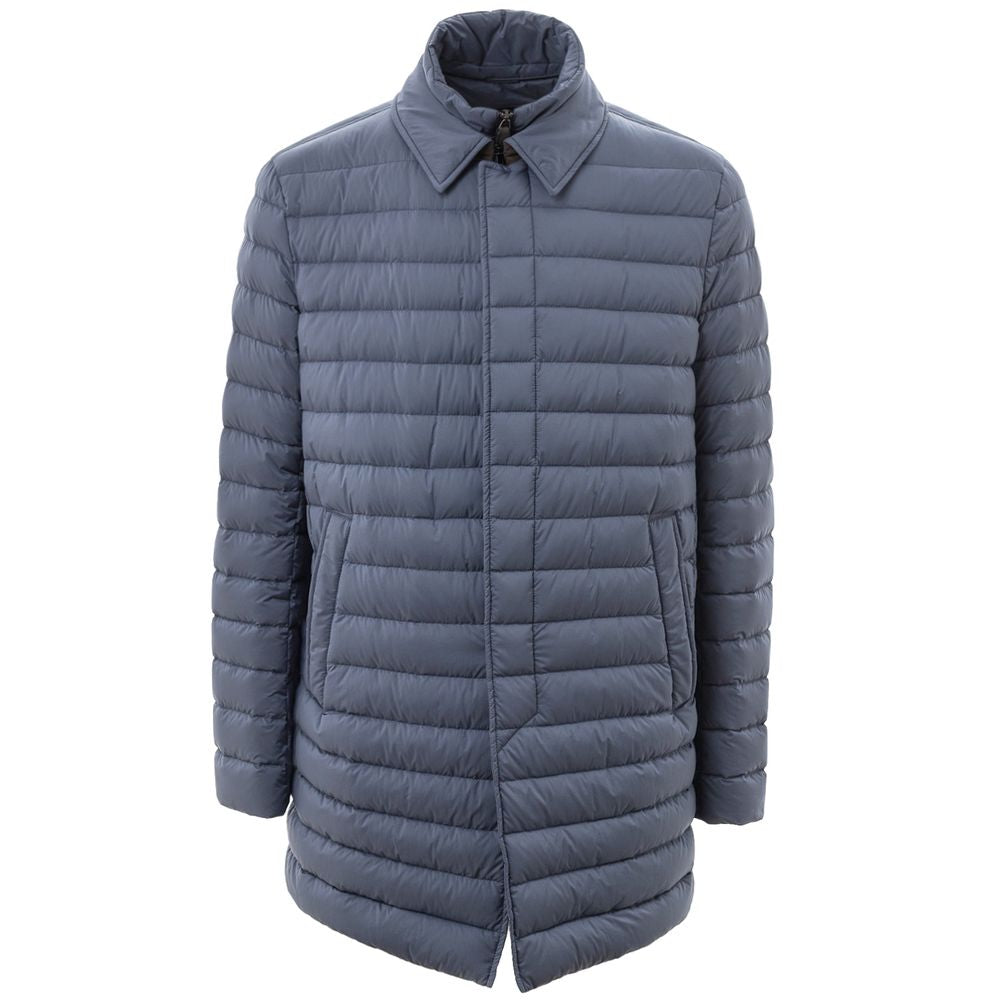 Herno Blue Polyester Jackets & Coat