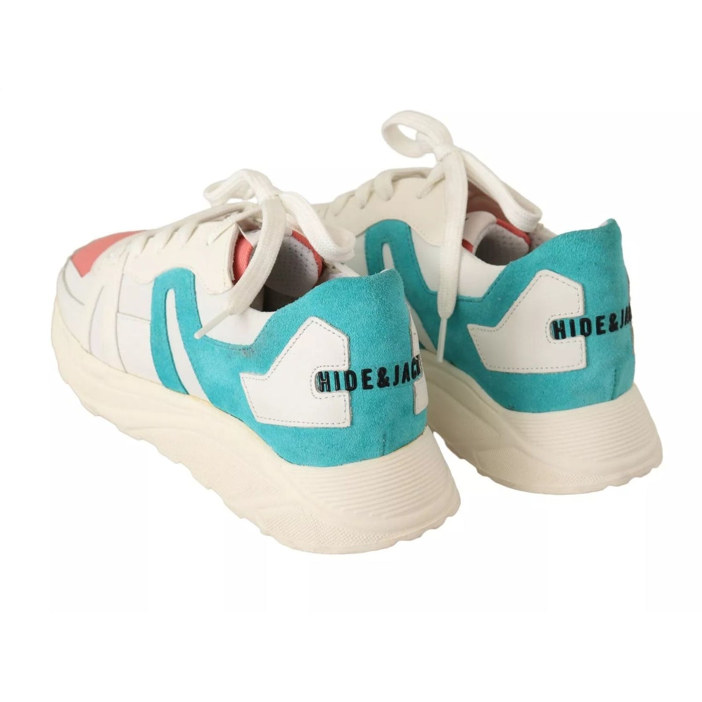 HIDE & JACK Multicolor Low Top Lace Up Women Sneakers Shoes