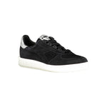 Diadora Black Leather Women Sneaker