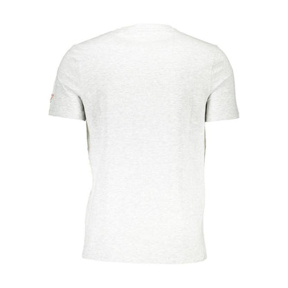 Guess Jeans Gray Cotton Men T-Shirt