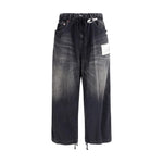 Maison Mihara Yasuhiro Baggy Jeans MA-B14PT075BLACK-IT38 | S