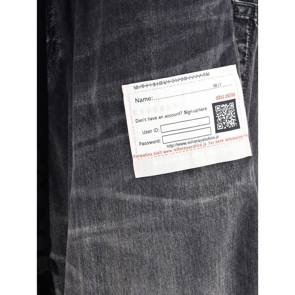 Maison Mihara Yasuhiro Baggy Jeans MA-B14PT075BLACK-IT38 | S