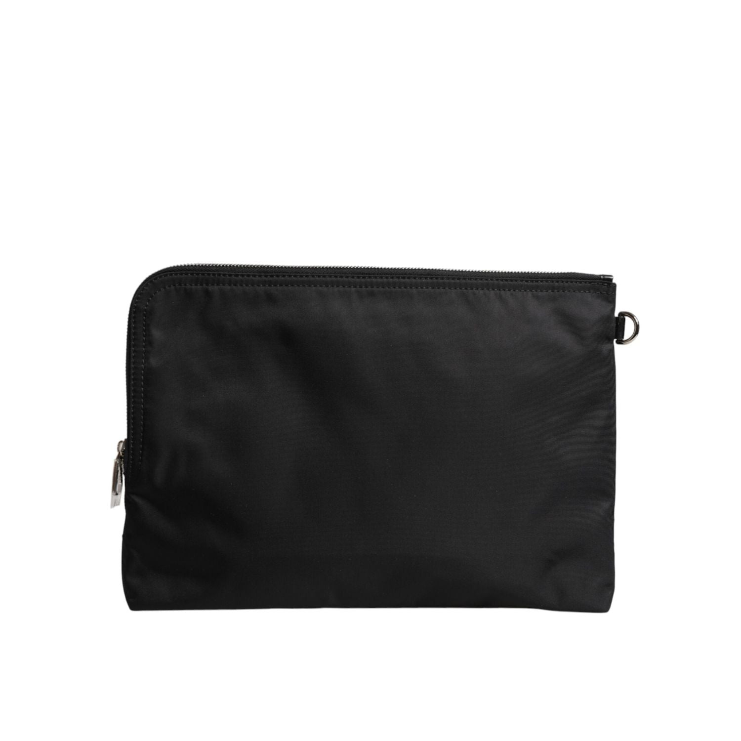 Front view with bag zipped and handles upright.