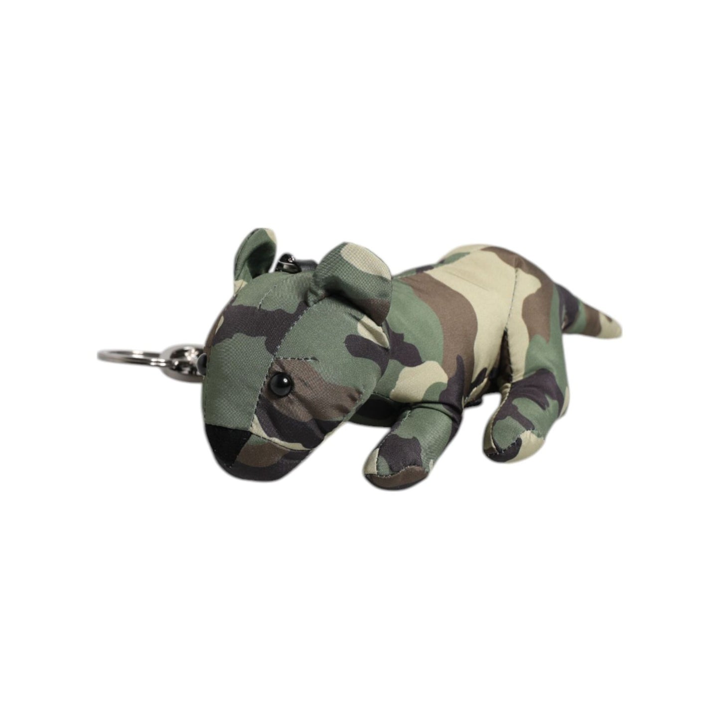 Dolce & Gabbana Multicolor Camouflage Animal Silhouette Keychain Keyring SMY10696