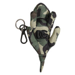 Dolce & Gabbana Multicolor Camouflage Animal Silhouette Keychain Keyring SMY10696