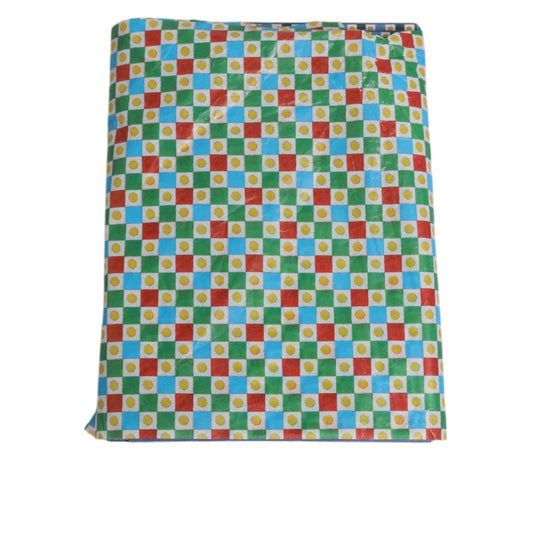 Dolce & Gabbana Multicolor Carretto Siciliano Envelope Post Card Holder SMY10644