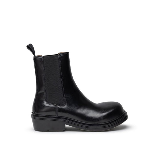 Bottega Veneta Black Leather Boot BO-8429676-EU42/US9