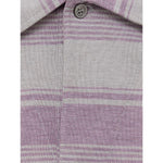 Canali Gray Cotton Polo Shirt CA-8580662-IT50 | L