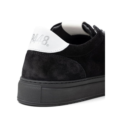P448 Black Suede Leather Sneaker