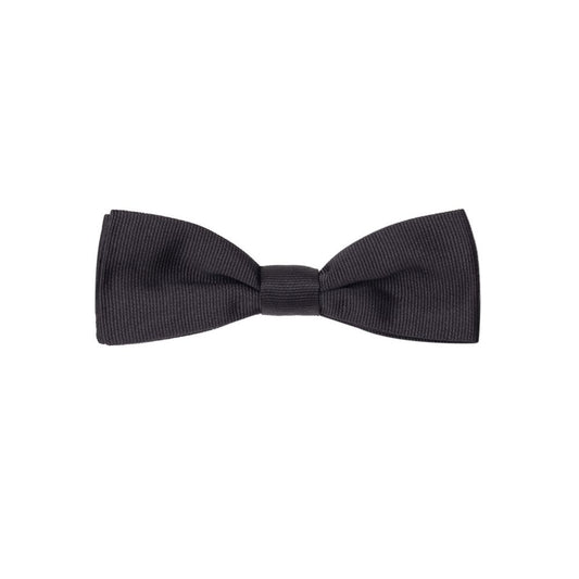 Dolce & Gabbana Black Silk Bowty DO-8283676-ONE SIZE